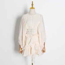 Afbeelding in Gallery-weergave laden, Vintage Rüschen-Kleid
