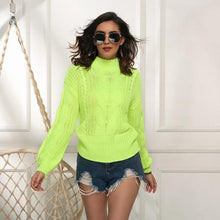 Afbeelding in Gallery-weergave laden, "Holly" Lässiger Neon-Pullover
