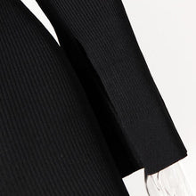 Afbeelding in Gallery-weergave laden, Schwarzes Strickkleid
