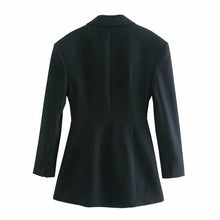 Afbeelding in Gallery-weergave laden, Modernes Crop-Blazer-Kleid
