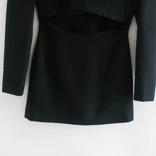 Afbeelding in Gallery-weergave laden, Modernes Crop-Blazer-Kleid
