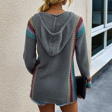 Afbeelding in Gallery-weergave laden, &quot;Sophia&quot; Casual gebreide Hoodie
