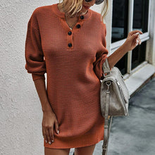 Afbeelding in Gallery-weergave laden, &quot;Amira&quot; Kniefreies Strickkleid
