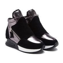 Afbeelding in Gallery-weergave laden, "Maja" Bequeme und Warme Plateau-Sneakers
