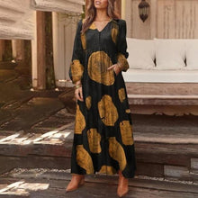 Afbeelding in Gallery-weergave laden, "Mia" Boho Maxi-Kleid
