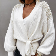 Afbeelding in Gallery-weergave laden, "Emma" Stylische Strickjacke
