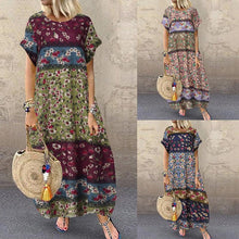 Afbeelding in Gallery-weergave laden, "Zea" Designer-Maxikleid

