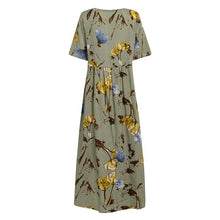 Afbeelding in Gallery-weergave laden, "Zea" Designer-Maxikleid
