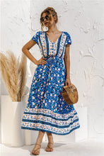 Afbeelding in Gallery-weergave laden, "Florella" Designer-Boho-Kleid
