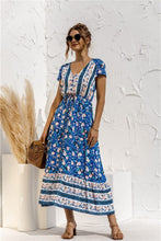 Afbeelding in Gallery-weergave laden, "Florella" Designer-Boho-Kleid
