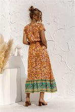 Afbeelding in Gallery-weergave laden, "Florella" Designer-Boho-Kleid

