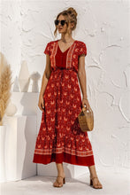 Afbeelding in Gallery-weergave laden, "Florella" Designer-Boho-Kleid
