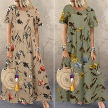 Afbeelding in Gallery-weergave laden, "Zea" Designer-Maxikleid
