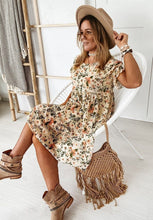 Afbeelding in Gallery-weergave laden, "Sophie" Boho-Kleid
