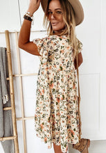 Afbeelding in Gallery-weergave laden, "Sophie" Boho-Kleid
