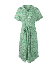 Afbeelding in Gallery-weergave laden, "Maja" Designer-Kleid mit Blumenprint
