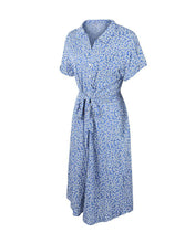 Afbeelding in Gallery-weergave laden, "Maja" Designer-Kleid mit Blumenprint
