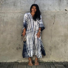 Afbeelding in Gallery-weergave laden, "Zuri" Boho Designer-Kleid
