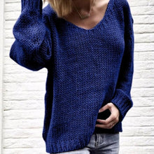 Afbeelding in Gallery-weergave laden, &quot;Wendy&quot; Lässiger Strickpullover
