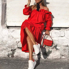 Afbeelding in Gallery-weergave laden, "Maria" Designer-Boho-Kleid
