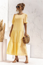 Afbeelding in Gallery-weergave laden, "Patrizia" Elegantes Designer-Kleid
