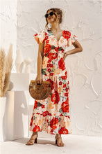 Afbeelding in Gallery-weergave laden, "Kailani" Elegantes Designer-Maxikleid
