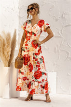 Afbeelding in Gallery-weergave laden, "Kailani" Elegantes Designer-Maxikleid

