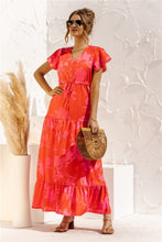 Afbeelding in Gallery-weergave laden, "Kailani" Elegantes Designer-Maxikleid
