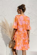 Afbeelding in Gallery-weergave laden, "Paola" Designer-Sommer-Kleid
