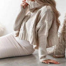 Afbeelding in Gallery-weergave laden, "Lydia" Kuscheliger Rollkragenpullover
