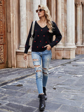Afbeelding in Gallery-weergave laden, "Charlotte" Modischer Pullover
