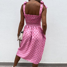 Afbeelding in Gallery-weergave laden, "Mirella" Designer-Kleid mit Blumenmuster
