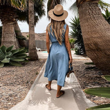 Afbeelding in Gallery-weergave laden, "Sianna" Designer-Denim-Kleid
