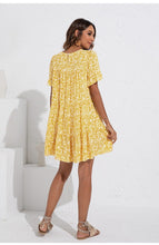 Afbeelding in Gallery-weergave laden, &quot;Daria&quot; Lässiges Blümchenkleid
