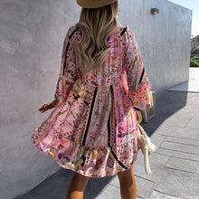 Afbeelding in Gallery-weergave laden, "Leyla" Boho-Kleid
