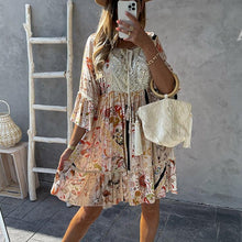 Afbeelding in Gallery-weergave laden, "Leyla" Boho-Kleid
