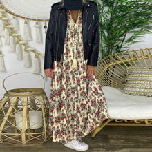 Afbeelding in Gallery-weergave laden, "Narella" Boho-Maxi-Kleid
