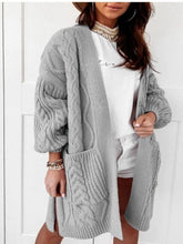 Afbeelding in Gallery-weergave laden, &quot;Antonette&quot; Lässige Oversize Strickjacke
