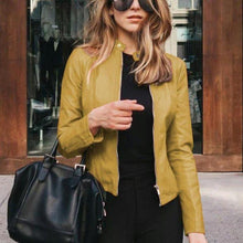 Afbeelding in Gallery-weergave laden, "Marta" Stylische Lederjacke
