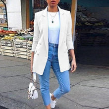 Afbeelding in Gallery-weergave laden, "Clara" Femininer Longblazer
