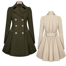 Afbeelding in Gallery-weergave laden, "Lilien" Stillvoller Trenchcoat
