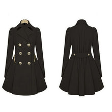 Afbeelding in Gallery-weergave laden, "Lilien" Stillvoller Trenchcoat
