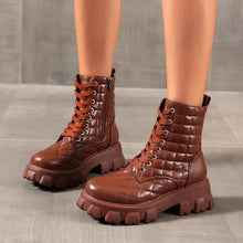 Afbeelding in Gallery-weergave laden, "Mila" Plateau-Stiefelette

