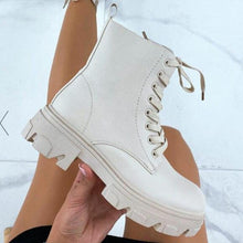 Afbeelding in Gallery-weergave laden, "Marianna" Bottes à lacets modernes
