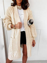 Afbeelding in Gallery-weergave laden, &quot;Antonette&quot; Lässige Oversize Strickjacke
