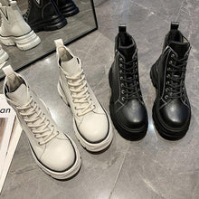 Afbeelding in Gallery-weergave laden, "Romina" Bottes à lacets stylées
