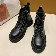 Afbeelding in Gallery-weergave laden, "Romina" Bottes à lacets stylées
