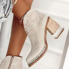 Afbeelding in Gallery-weergave laden, "Bettina"  Lässige Cowboy Ankleboots
