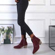 Afbeelding in Gallery-weergave laden, "Jane" Lässige Cowgirl Stiefeletten
