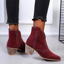 Afbeelding in Gallery-weergave laden, "Jane" Lässige Cowgirl Stiefeletten
